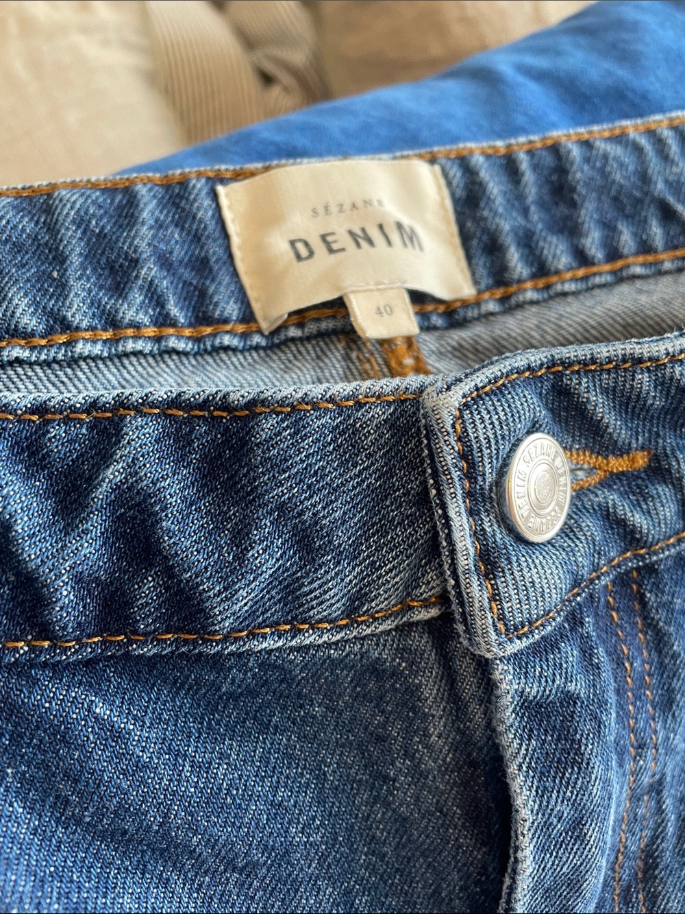 Sezane cropped jeans